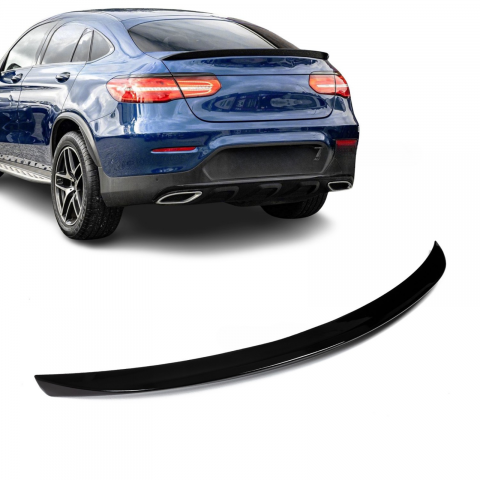 ELEROANE COMPATIBILE MERCEDES - Eleron Portbagaj Mercedes GLE Coupe C292 2015-2019 Spoiler AMG Style Negru Lucios