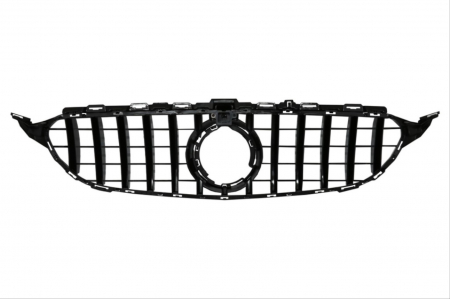 Grila Centrala Compatibilă Mercedes C-Class W205 2014-2018 Panamericana Crom [3]