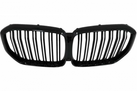 Grila Duble Compatibile BMW X5 G05 2018-2022 Negru Lucios [5]
