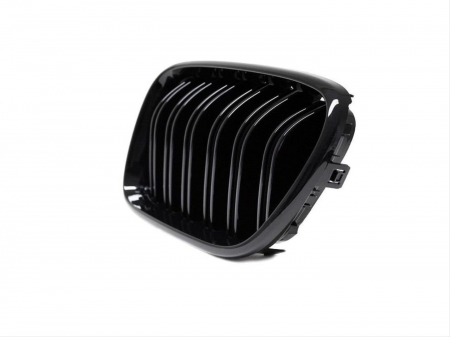 Grile Duble Compatibile BMW X3 X4 F25 F26 LCI 2015-2018 Negru Lucios [2]