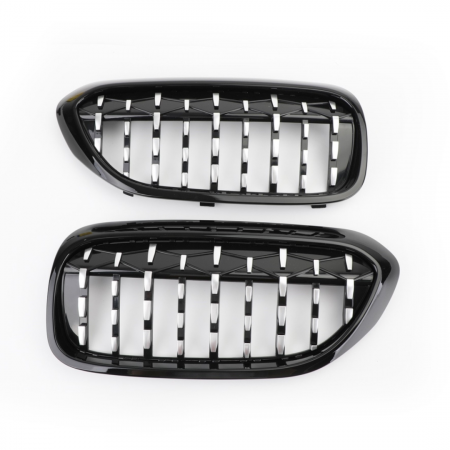 GRILE COMPATIBILE BMW - Grile  Compatibile BMW G30 G31 2017-2019 DIAMOND Negru Lucios