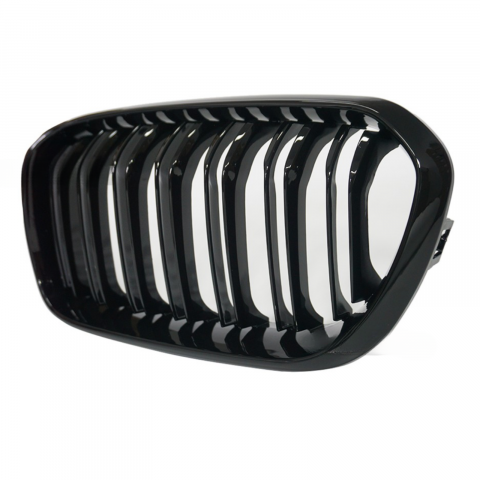 Grile Duble BMW F20 2016–2018 Negru Lucios – Compatibile Seria 1 Facelift [3]