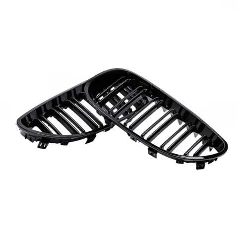 Grile duble negru lucios BMW Seria 5 E60 [1]