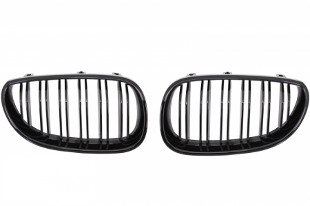 Grile duble negru lucios BMW Seria 5 E60 [2]