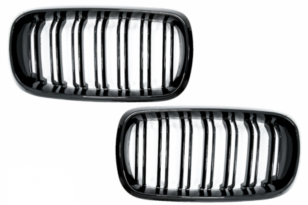 Grilă dublă negru lucios BMW X5 F15 2014-2018 [1]