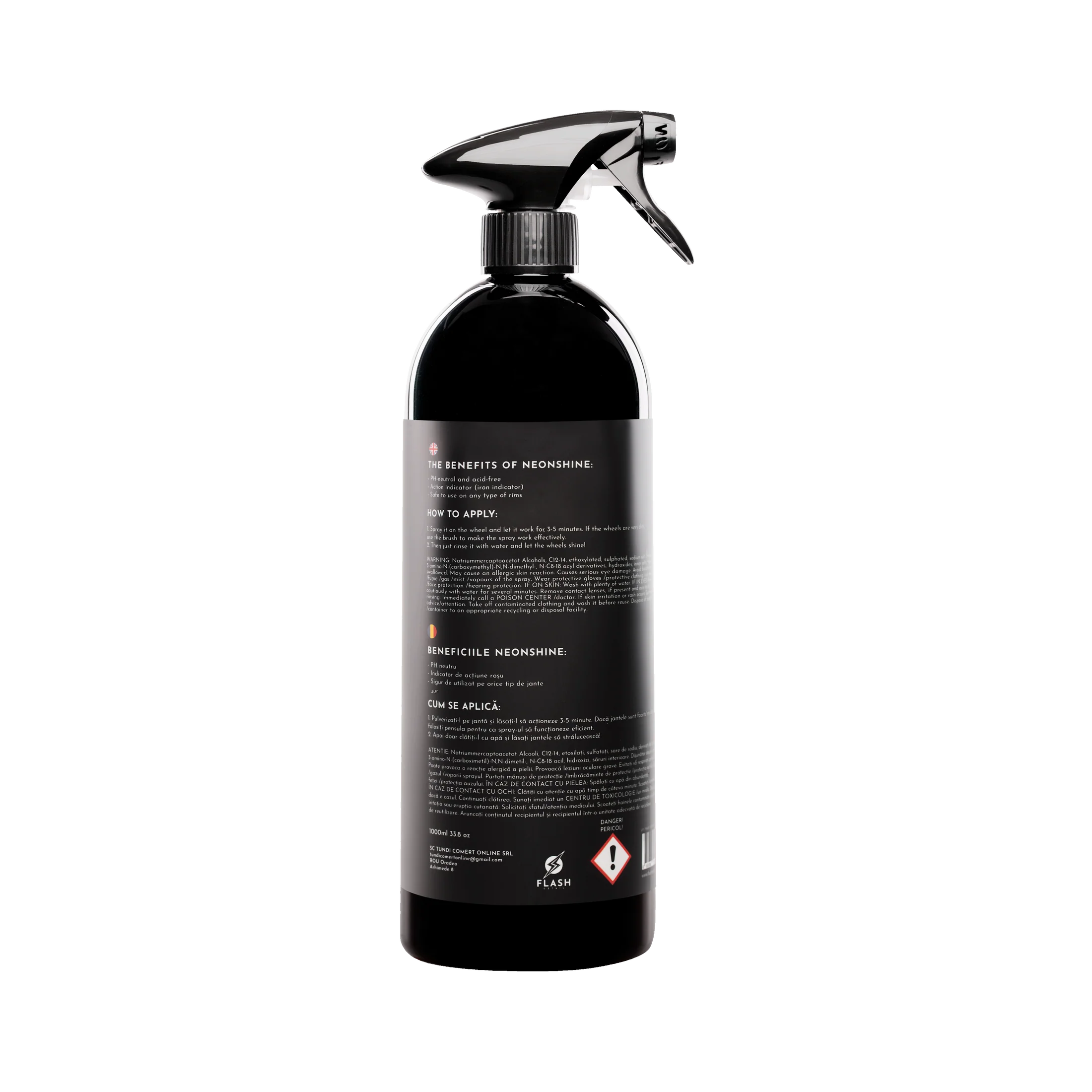 NeonShine – Soluție Profesională pentru Curățarea Jantelor Auto [1]