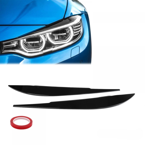 PLEOAPE FARURI - Pleoape Faruri BMW F32 F33 F36 (2013-2020) Negru Lucios