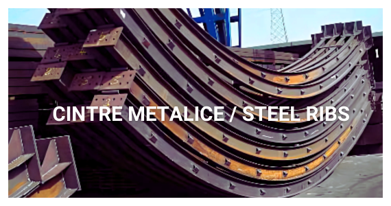 Cintre metalice / Steel ribs