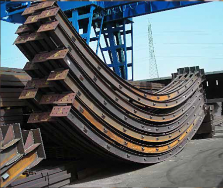 Cintre metalice / Steel ribs - Cintre metalice pentru tuneluri / Steel ribs for the tunnels