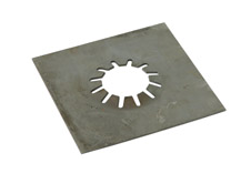 Placute / Plates - Plăci pentru fixarea grilajului / Grid fixing plates