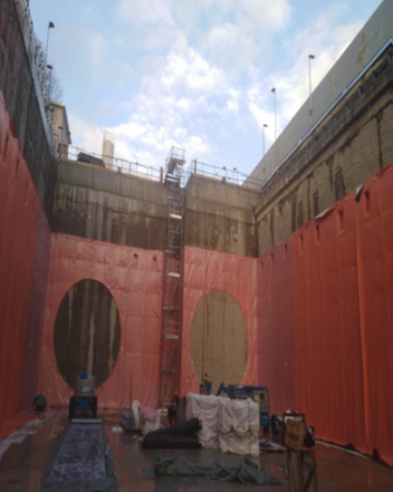 Constructia tunelurilor / Tunnel construction - Impermeabilizare / Waterproofing