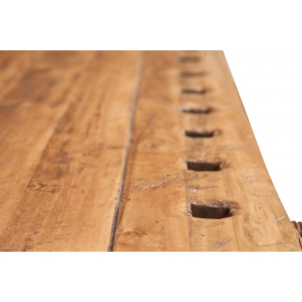 Banc de tamplar, L194*84*H90 cm,  natur antic, lemn masiv [6]