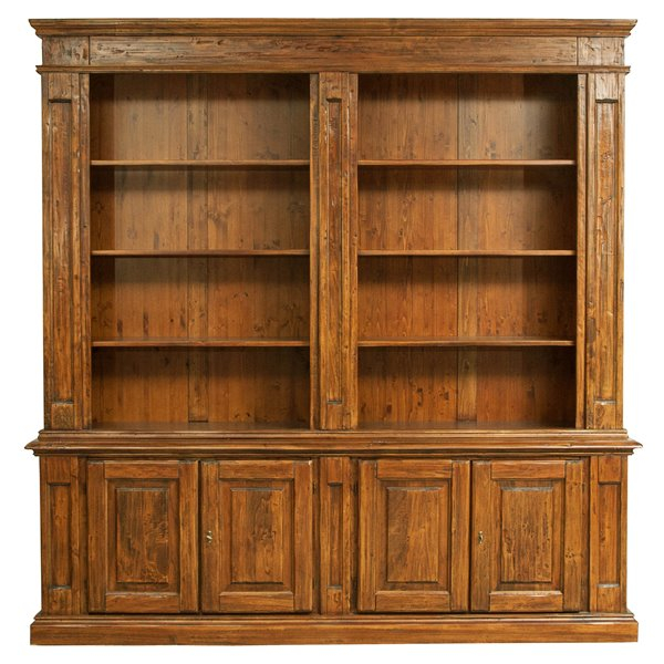 Biblioteca L230*47*H235 cm, lemn masiv [1]