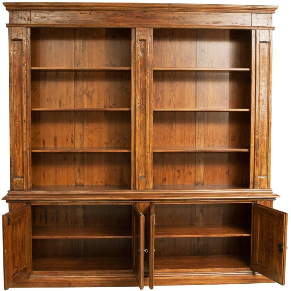 Biblioteca L230*47*H235 cm, lemn masiv [4]