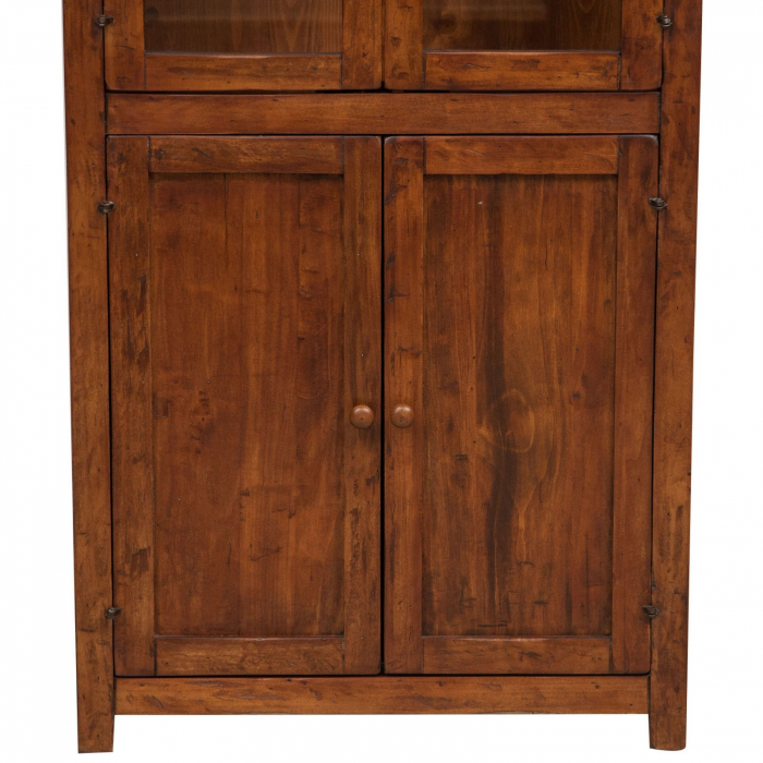Vitrina, L68*25*H130 cm,  nuc  antic, lemn masiv [5]