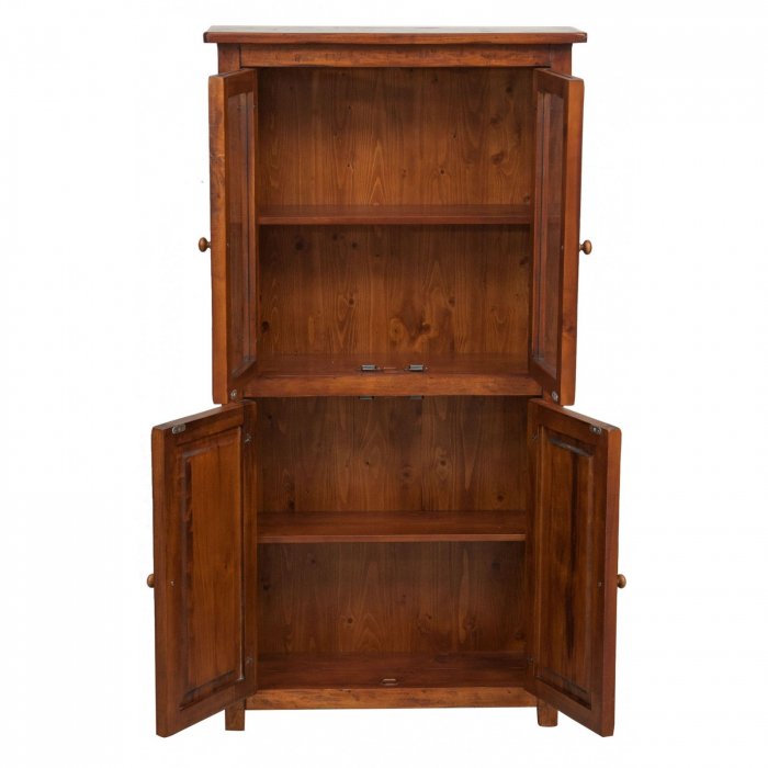 Vitrina, L68*25*H130 cm,  nuc  antic, lemn masiv [4]