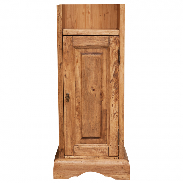 Bibliotecă mică, L40*30*H196 cm, natur antichizat, lemn masiv [4]