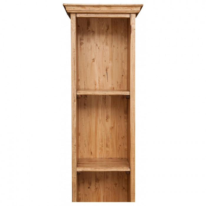 Bibliotecă mică, L40*30*H196 cm, natur antichizat, lemn masiv [5]