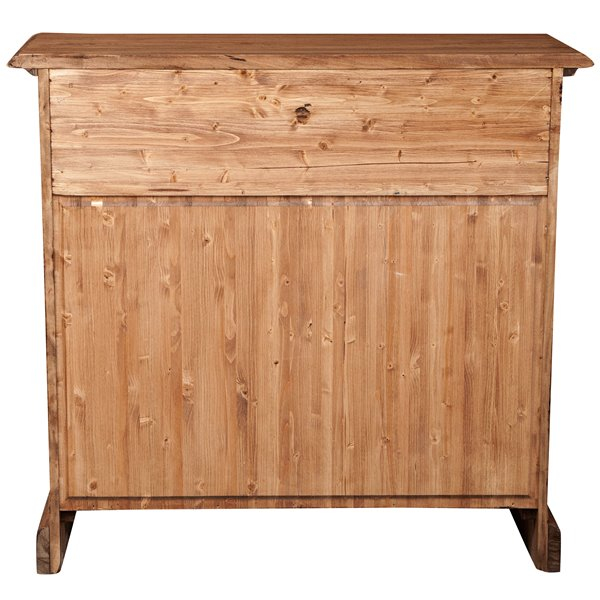 Bufet, L110*45*H103 cm,  2 usi 2 sertare, lemn masiv [10]