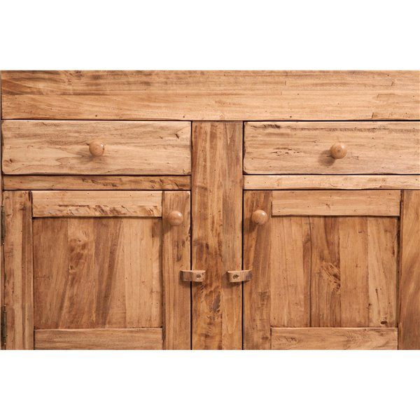 Bufet 2 usi, culoare natur, L115*48*102 cm [2]