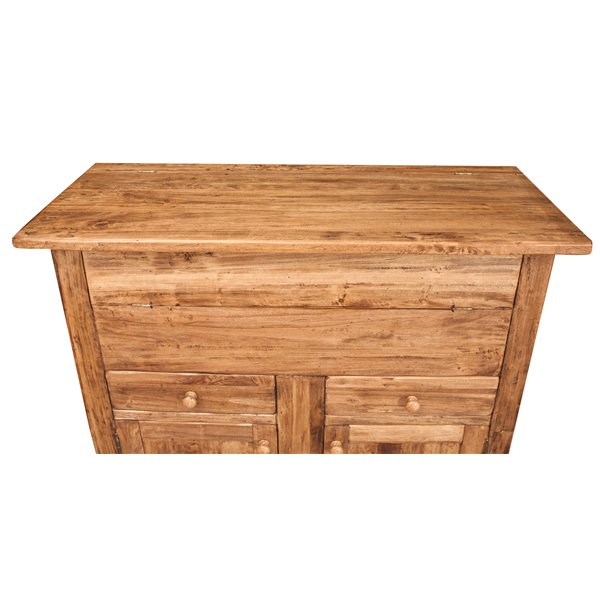 Bufet 2 usi, culoare natur, L115*48*102 cm [9]