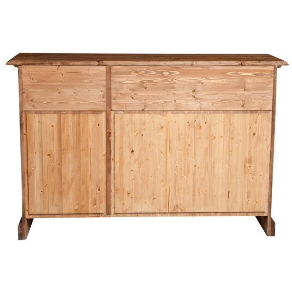 Bufet, L156*45*H103 cm, 3 usi 3 sertare, lemn masiv [10]