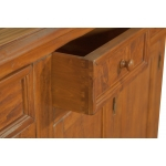 Bufet, L156*45*H103 cm,  3 usi 3 sertare, lemn masiv [6]