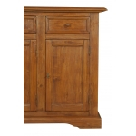 Bufet, L156*45*H103 cm,  3 usi 3 sertare, lemn masiv [8]