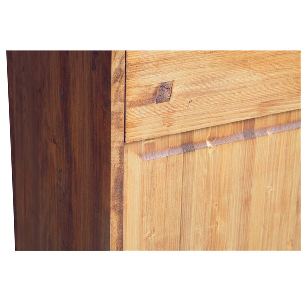 Bufet, L202*45*H103 cm,  4 usi 4 sertare, lemn masiv [4]
