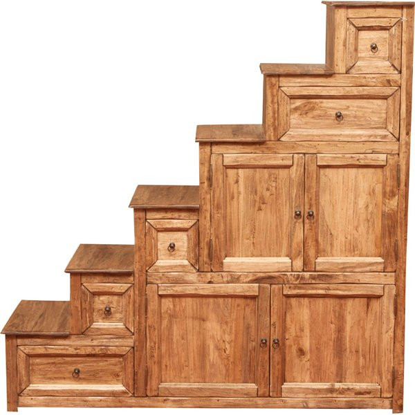 Comoda mare tip scara, L140*42*H142 cm,  stanga [1]