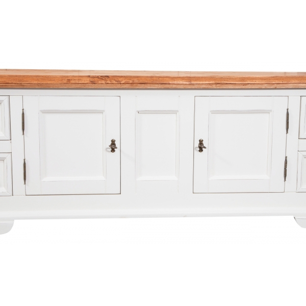 Comoda TV, L150*51*H56 cm,  2 usi 4 sertare, [4]