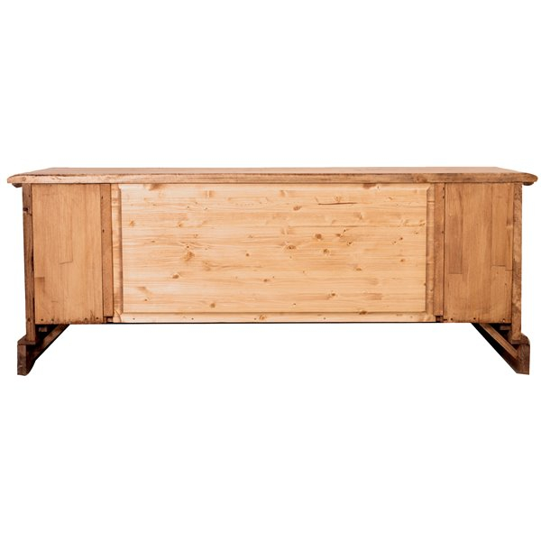 Comoda TV, L150*51*H56 cm, lemn masiv,  2 usi 4 sertare [3]