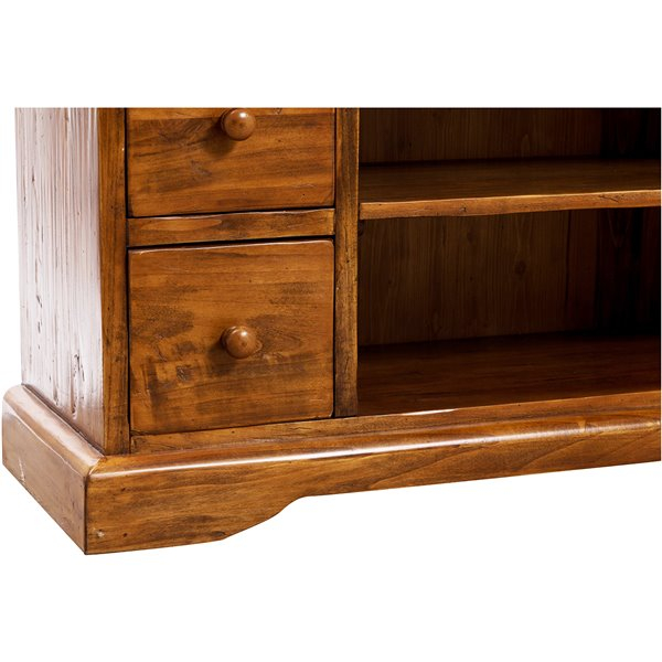 Comoda TV, L129*40*H60 cm, lemn masiv [2]