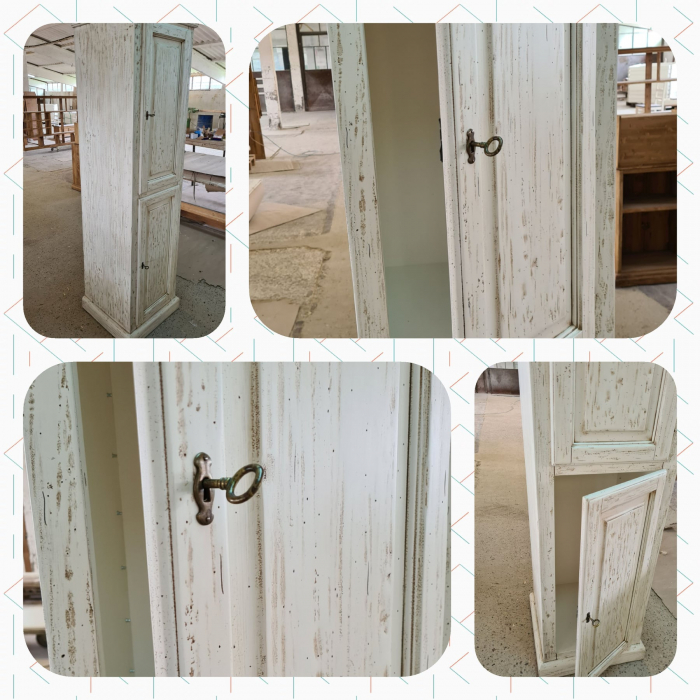 Corp suspendat, L79*18*H68 cm, 3 sertare, lemn masiv [6]