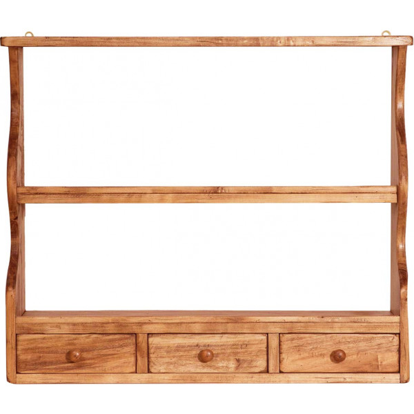Corp suspendat, L79*18*H68 cm, 3 sertare, lemn masiv [2]