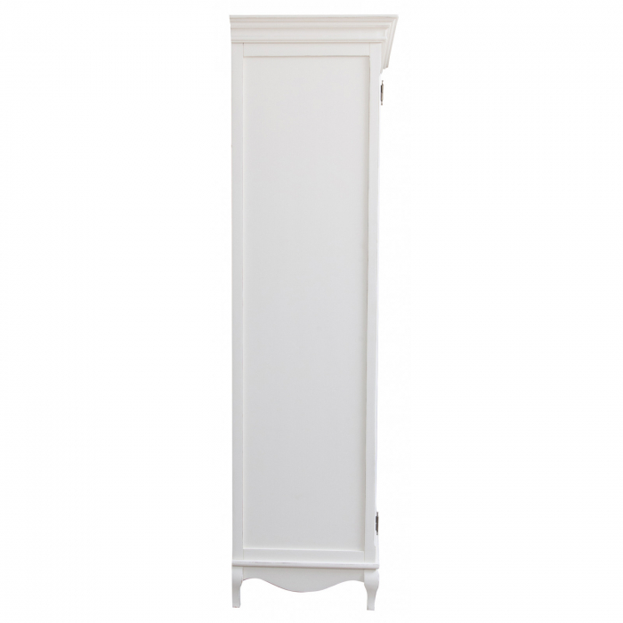 Dulap,  L130*57*H210 cm,  alb antic, lemn [3]