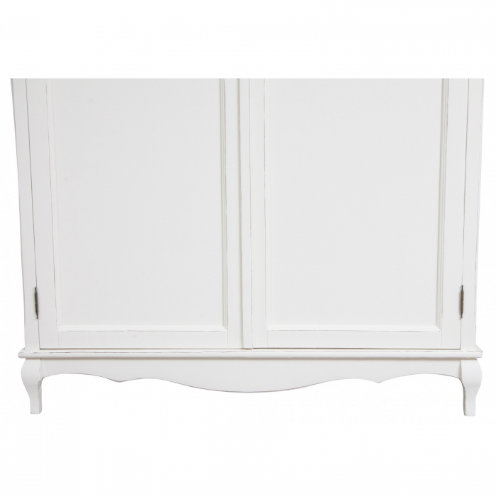 Dulap,  L130*57*H210 cm,  alb antic, lemn [7]