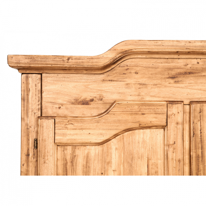 Dulap, L127*59*H204 cm,  natur antic, lemn masiv [7]
