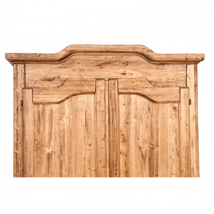 Dulap, L127*59*H204 cm,  natur antic, lemn masiv [6]