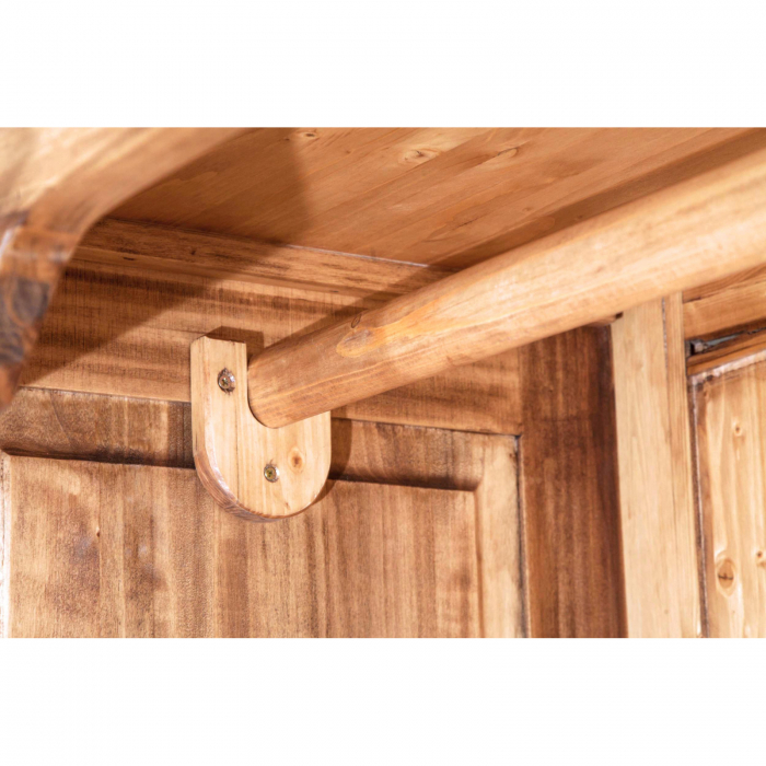 Dulap, L127*59*H204 cm,  natur antic, lemn masiv [11]