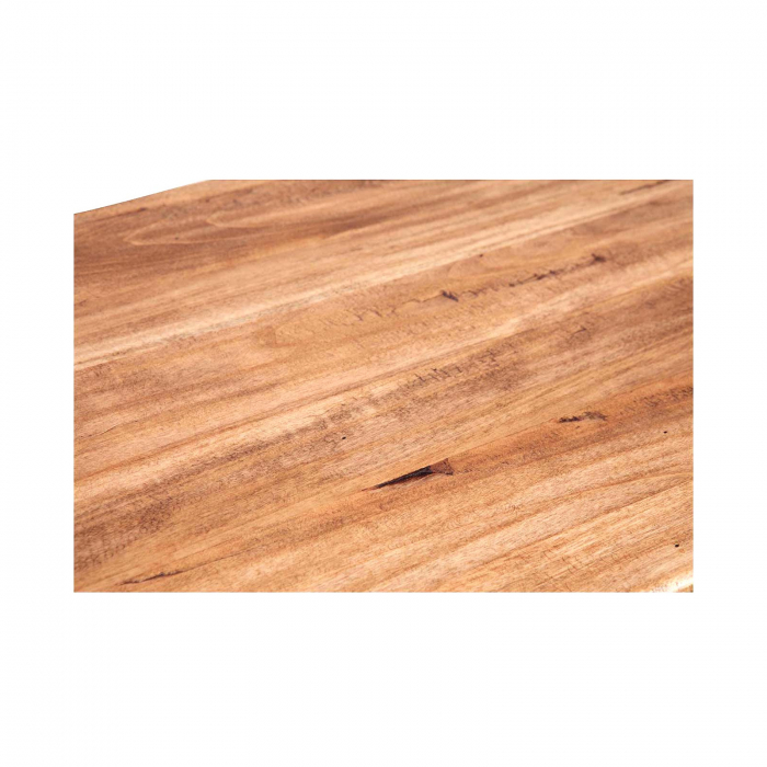Masa consola, L73*36*H75 cm, natur antichizat, lemn masiv [10]