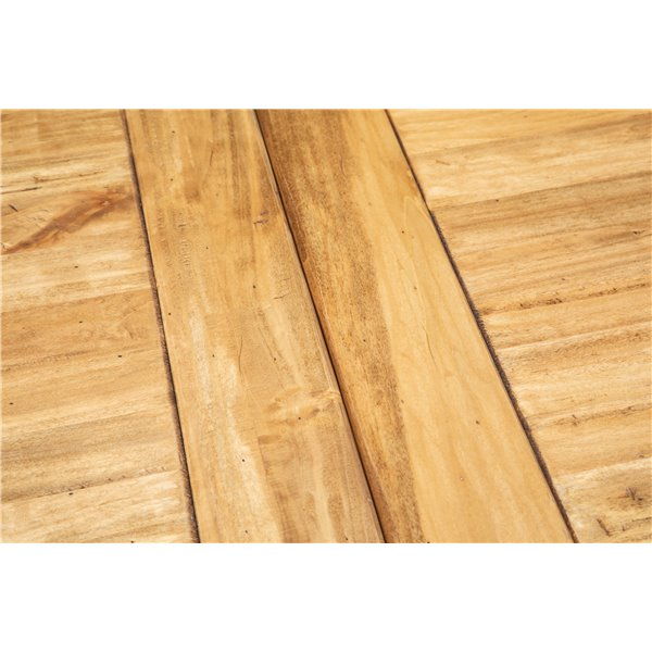 Masa extensibila, L120(210)*80*H80 cm, alb antic/natur, lemn masiv [5]