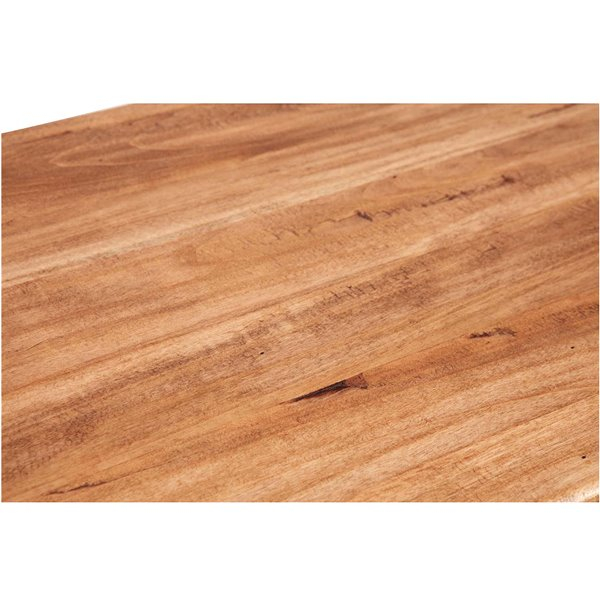 Masa extensibila, L160(290)*90*H80 cm,  alb antic/natur, lemn masiv [5]