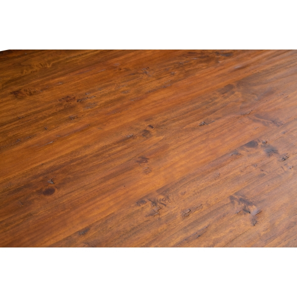 Masa extensibila, L250(380)*100*H80 cm, alb antic/patina, lemn masiv [6]