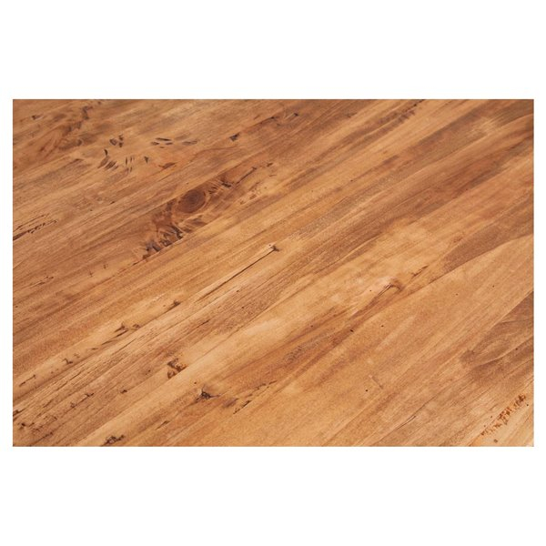 Masa extensibila, L120(210)*80*H80 cm, natur/gri antichizat, lemn masiv [6]