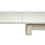 Masa extensibila L180(310)*90*H80 cm,  alba antic, lemn masiv [5]
