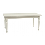 Masa extensibila L180(310)*90*H80 cm,  alba antic, lemn masiv [1]
