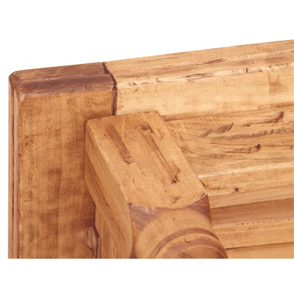 Masa extensibila, L120(210)*80*H80 cm,  natur antichizat, lemn masiv [4]