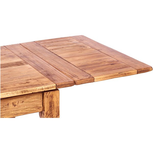 Masa extensibila, L120(210)*80*H80 cm,  natur antichizat, lemn masiv [10]