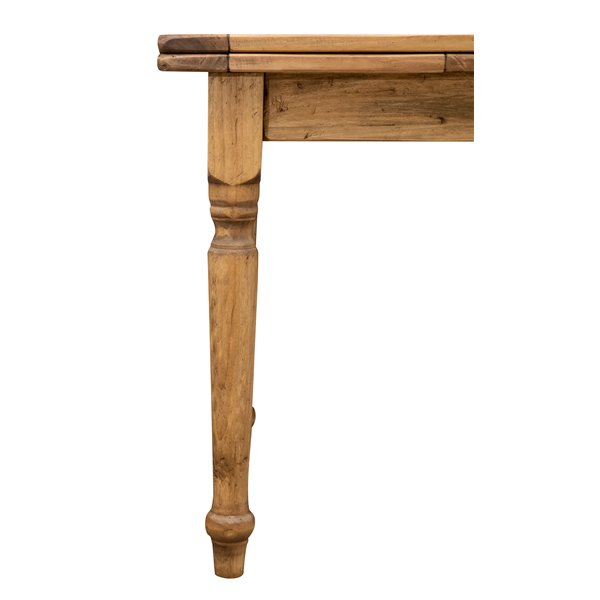 Masa extensibila, L140(240)*80*H80 cm,  natur antichizat,  lemn masiv [9]